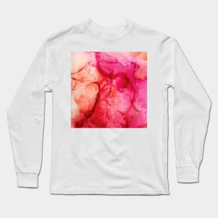 Pink Lava Cosmos Long Sleeve T-Shirt